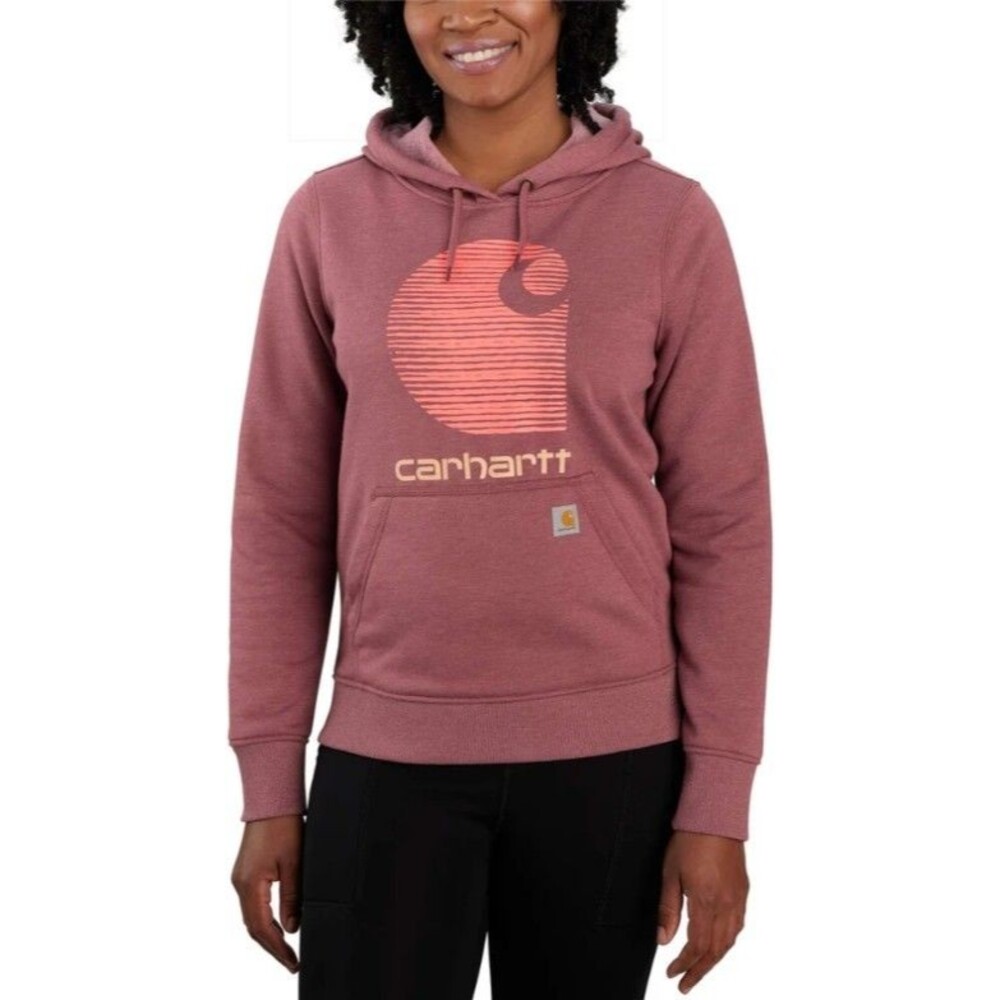 Carhartt Adult M Sweatshirt Rain Defender Loose Fit Midweight C Logo